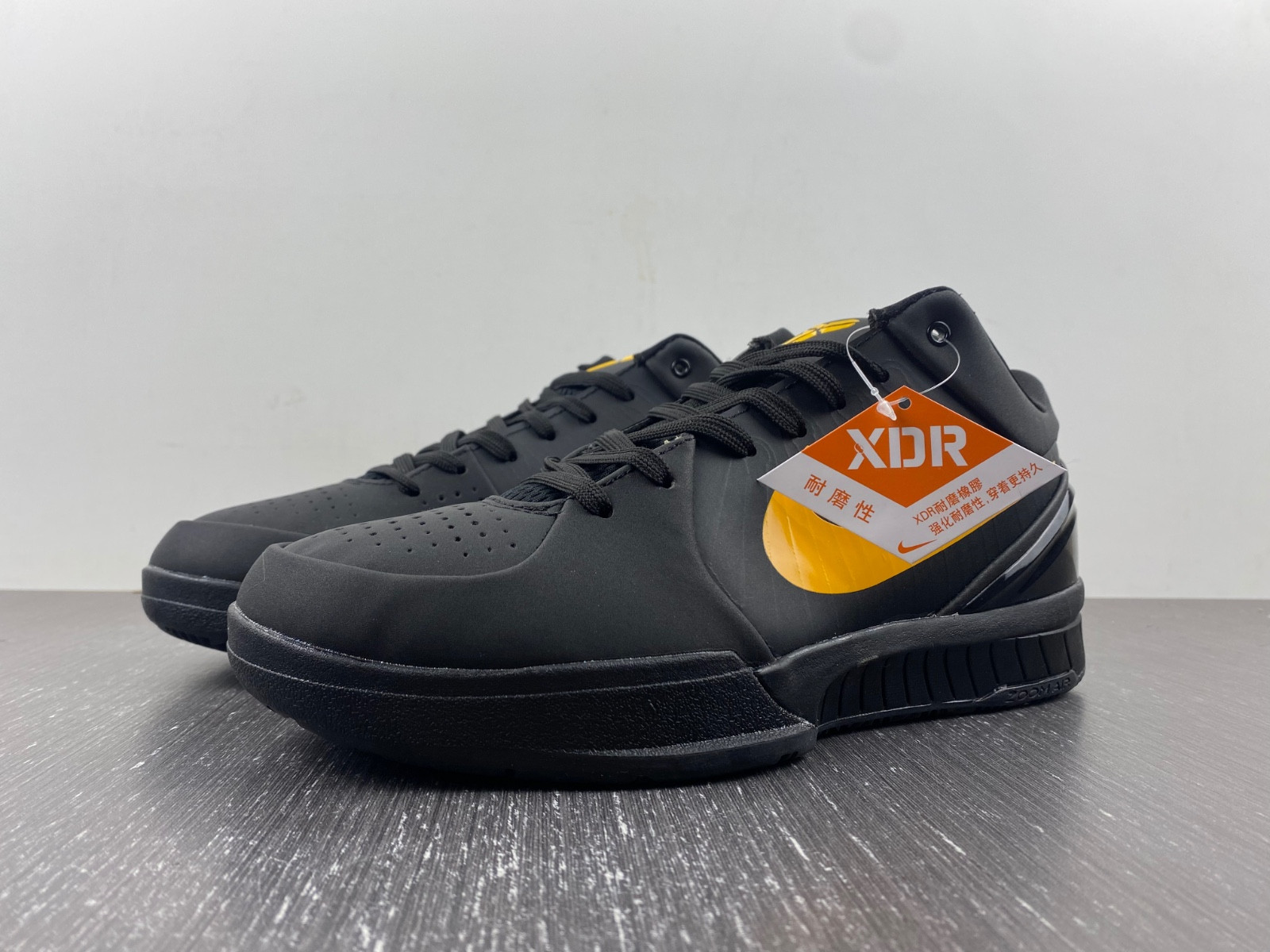 nike kobe 4 protro “black gold” fq3544-001