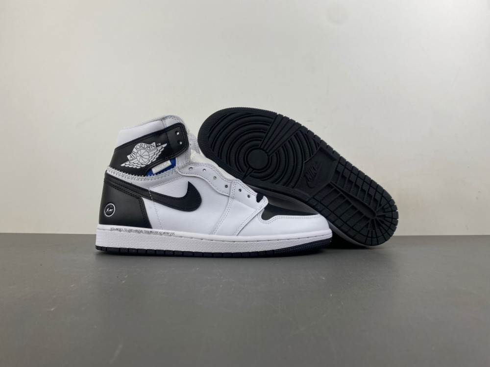 Union Fragment Air Jordan 1 White Black II7282-100