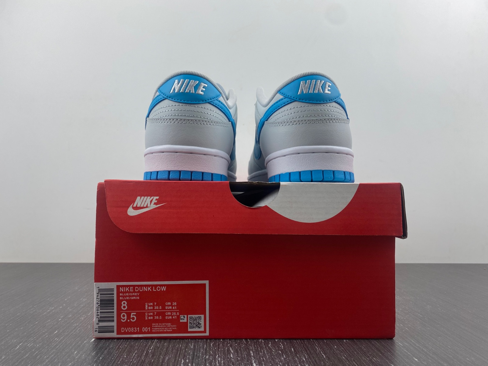 nike dunk low "grey/blue" dv0831-001
