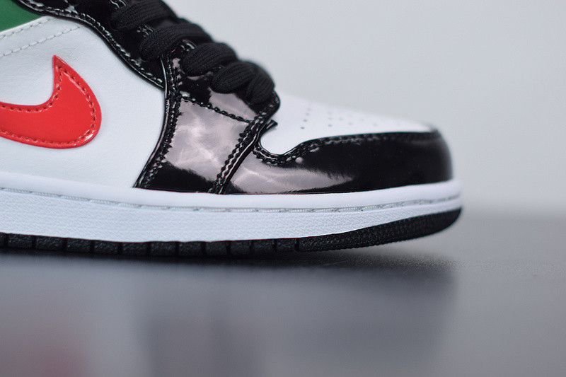 air jordan 1 low multi-color blacl toe cz4776-101