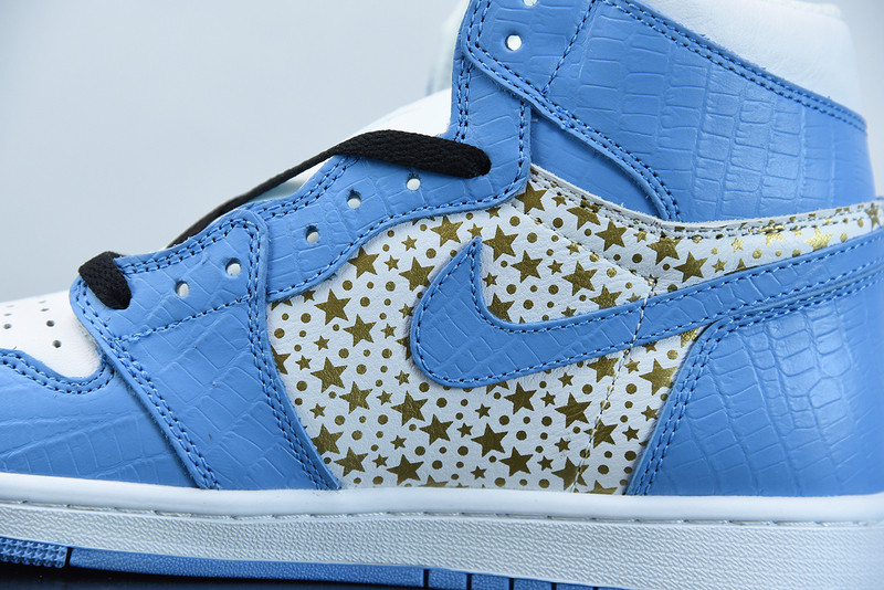 air jordan 1 S*p*e blue stars