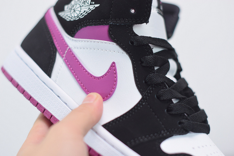 air jordan 1 mid magenta bq6472-005