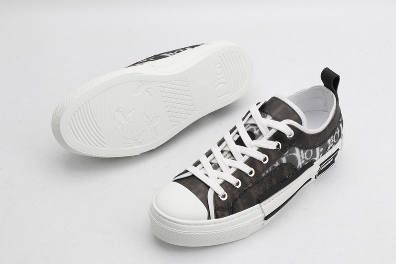 DIO* B23 LOW-TOP SNEAKERS IN OBLIQUE