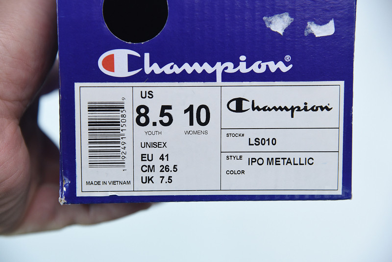 champion ipo metallic