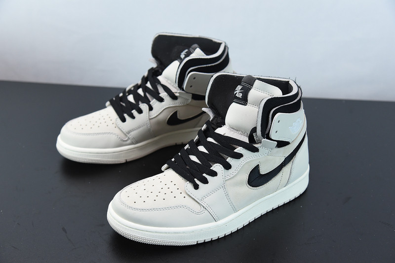 air jordan 1 high zoom air cmft summit white black(w) ct0979-100