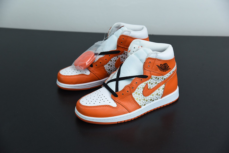 air jordan 1 S*p*e orange stars