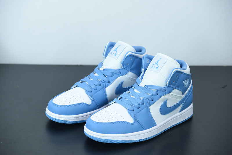 air jordan 1 retro mid unc 554724-106