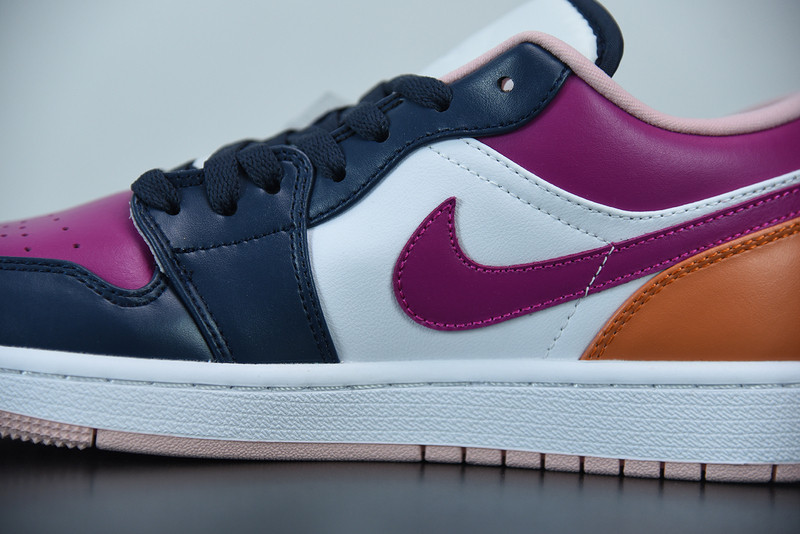 air jordan 1 low purple magenta dj4342-400