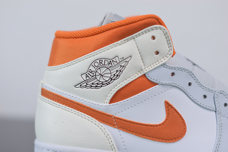 air jordan 1 mid starfish pure platinum cw7591-100