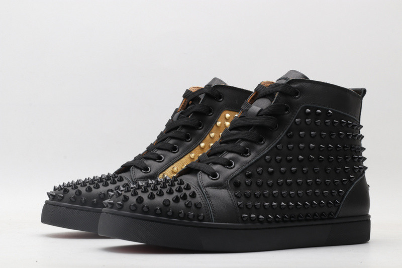 chian louin high top sneaker