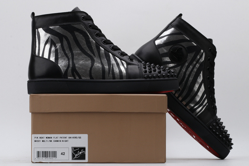 chian louin high top sneaker