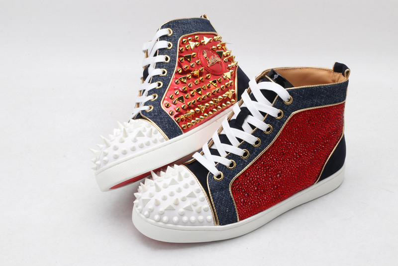 chian louin high top sneaker