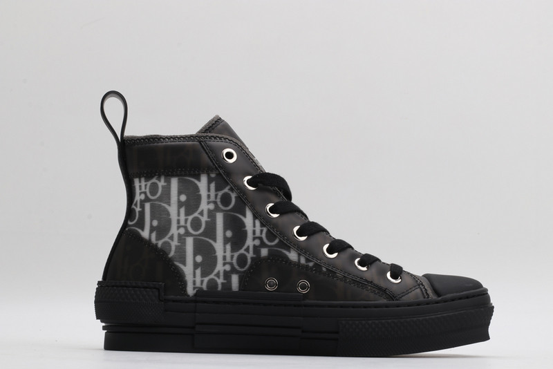 dio* x kaws b23 high-top sneakers in oblique 1012