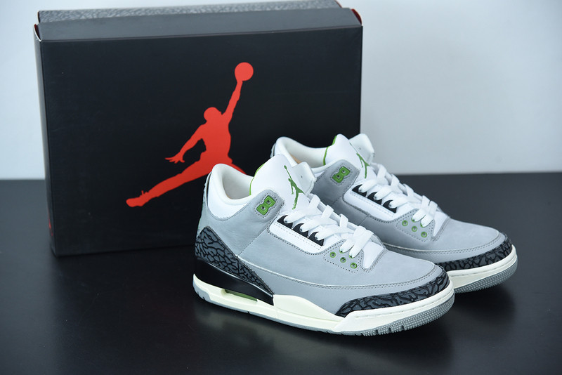 air jordan 3 retro ‘chlorophyll’’ 136064-006