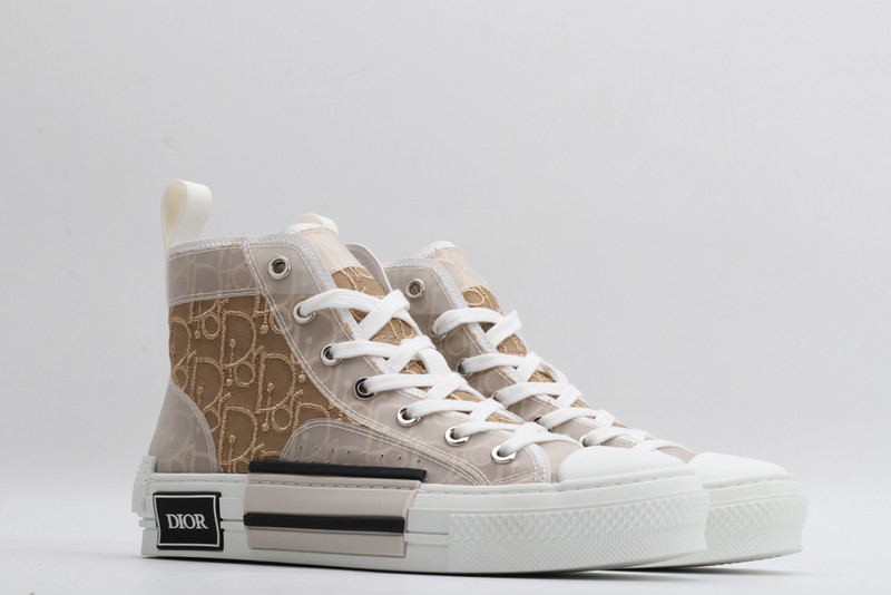 dio* b23 oblique high-top sneaker