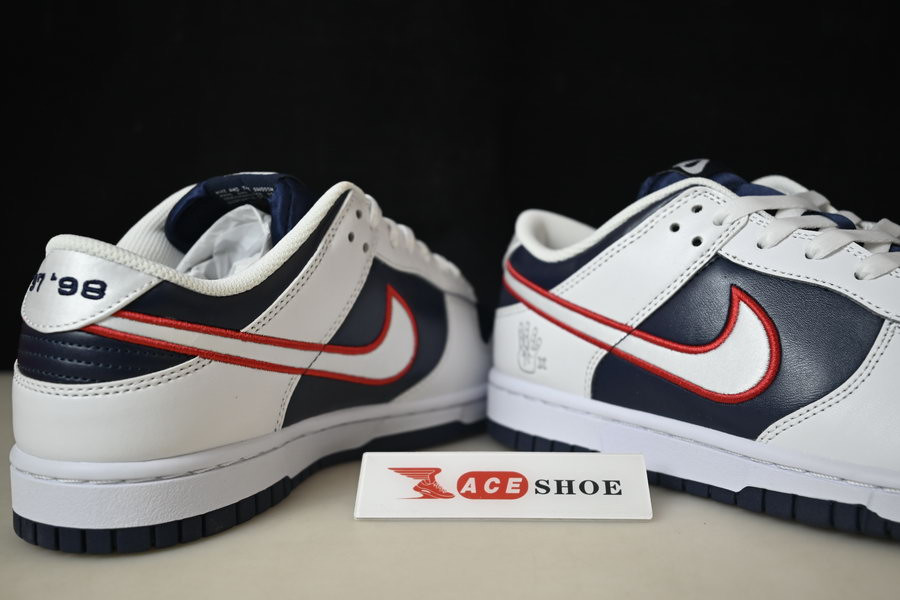nike dunk low "houston comets four-peat" dz2780-100