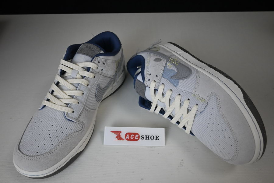nike dunk low "bright side" (grey) dq5076-001
