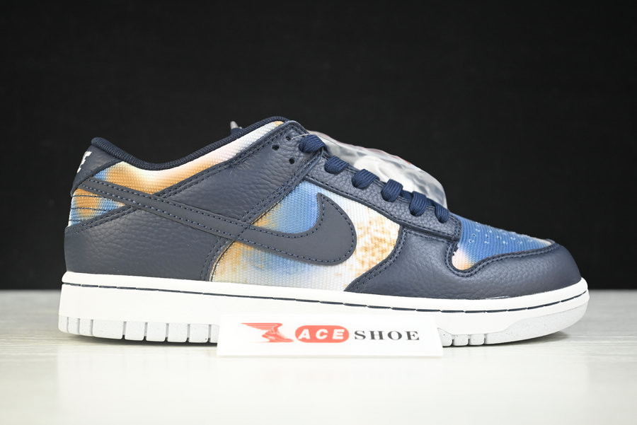nike dunk low graffiti navy dm0108-400