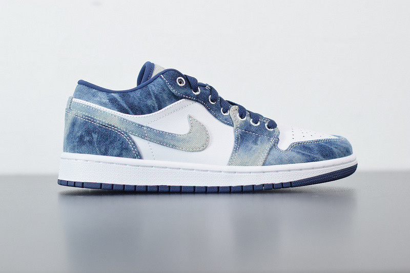 air jordan 1 low “washed denim” cz8455-100