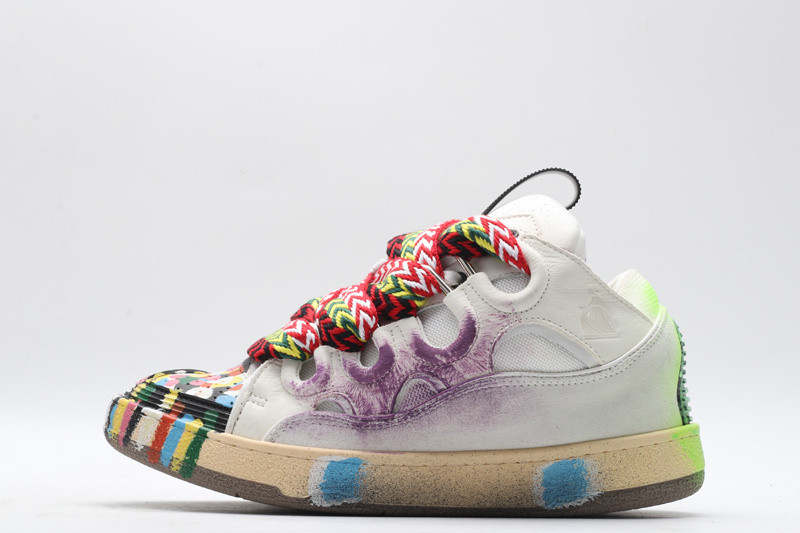 lanvin curb sneaker