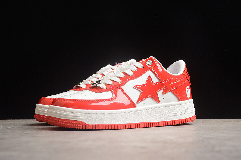 a bathing ape bape sk8 sta red