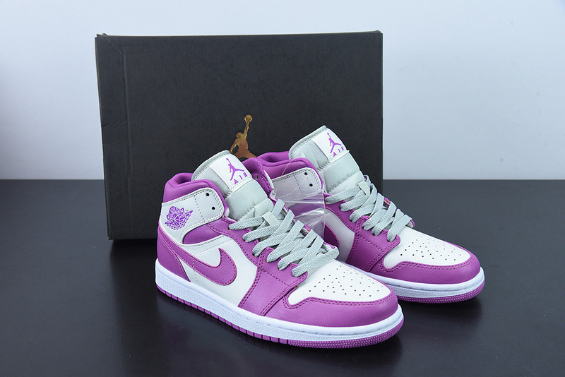air jordan 1 mid magenta 2022 bq6472-501