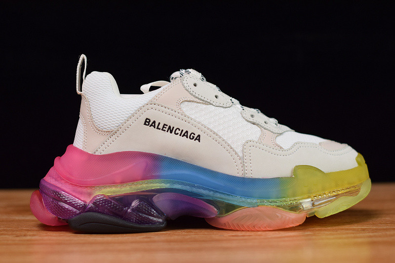 bc triple s trainer rainbow 544351