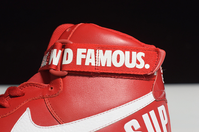 nike air force 1 high S*p*e sp "S*p*e" red 698696-610
