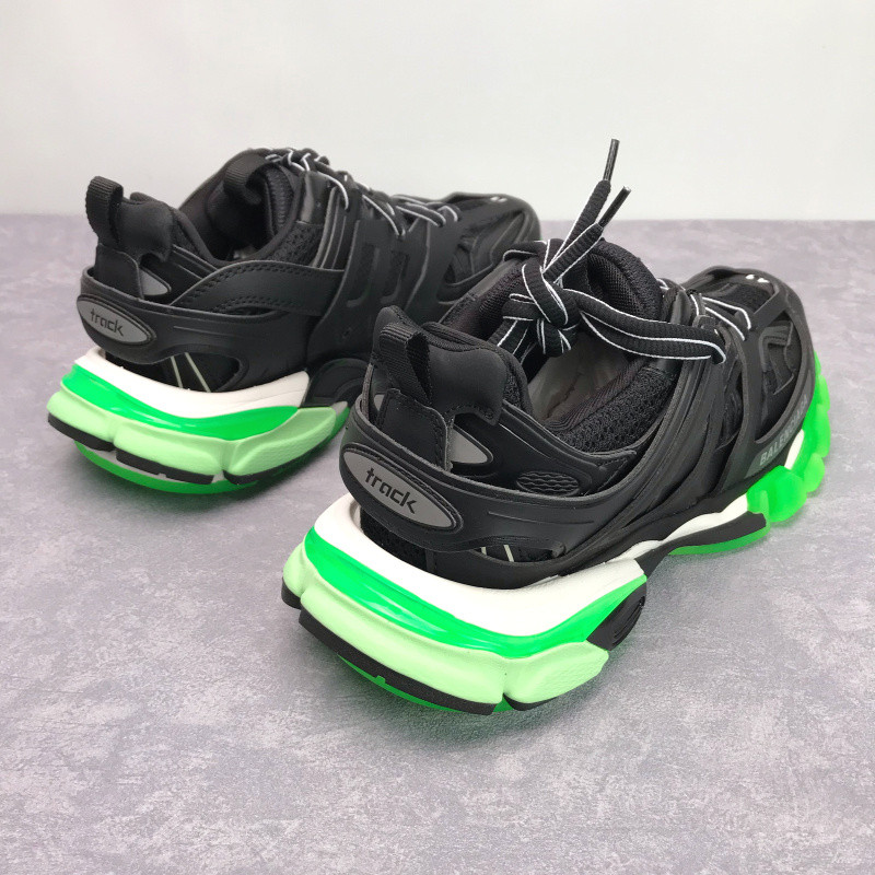 bc track mule clear sole sneakers 3.0 led