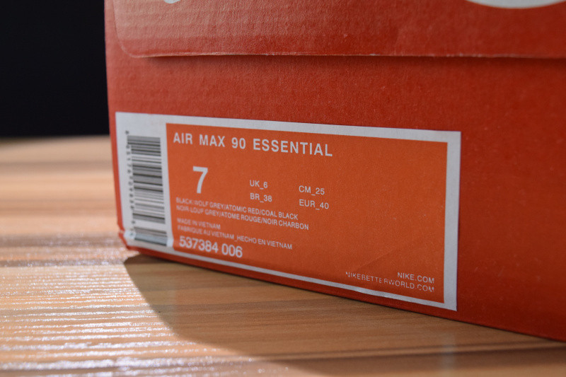 nike air max 90 essential 537384-006