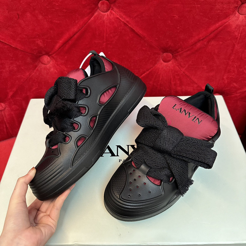 lanvin curb sneaker