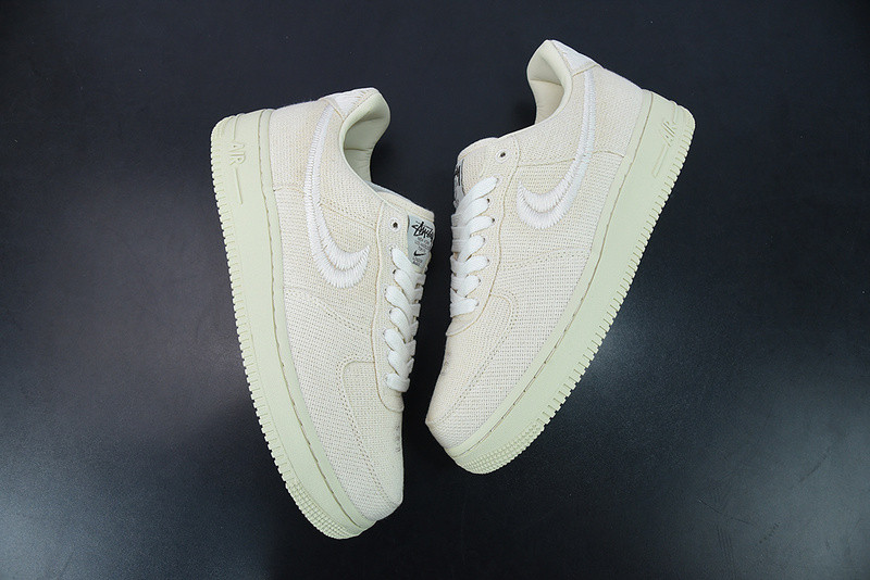 nike air force 1 low stussy fossil cz9084-200