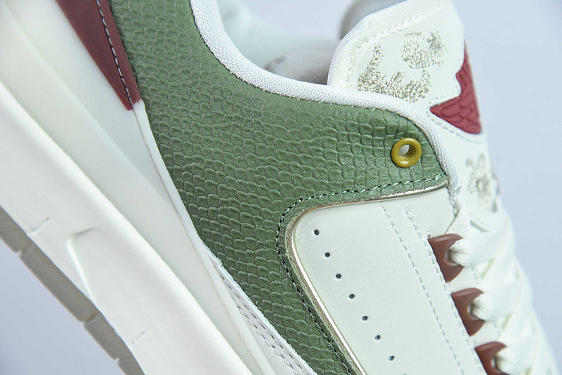 air jordan 2 low gs "year of the dragon" fj6871-100