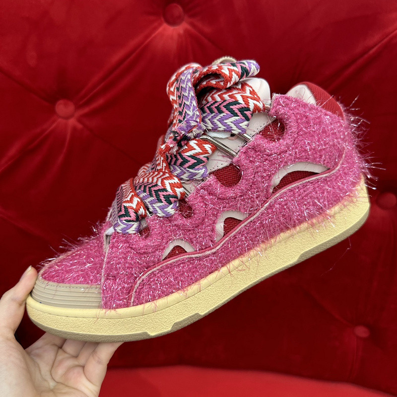 lanvin curb sneaker