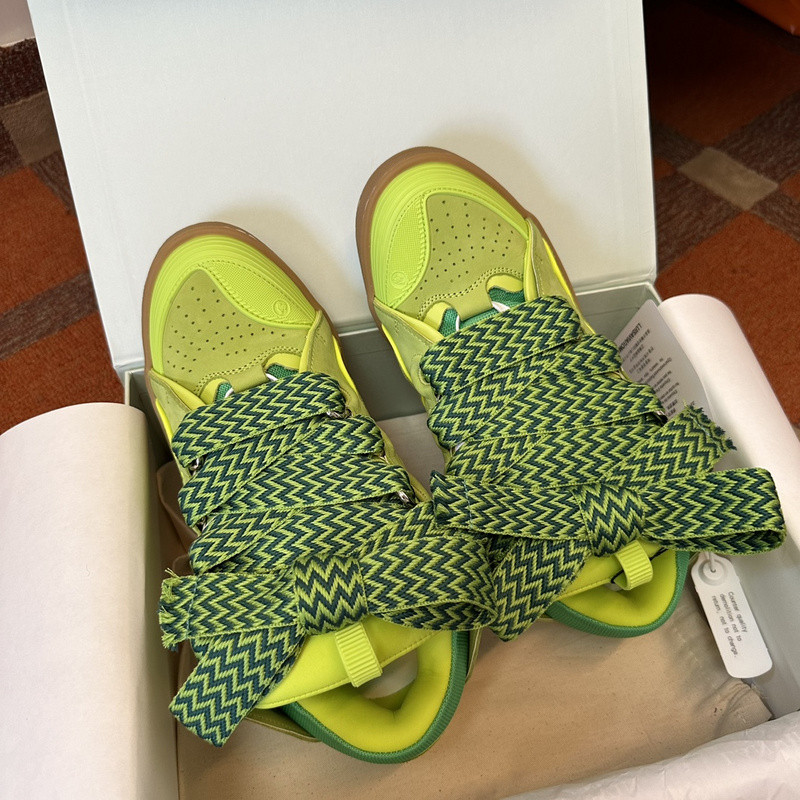 lanvin curb sneaker