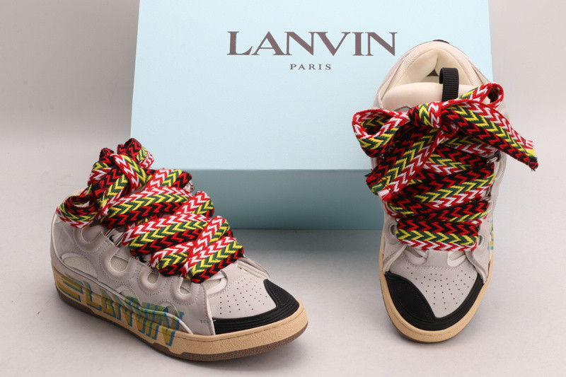 lanvin curb sneaker