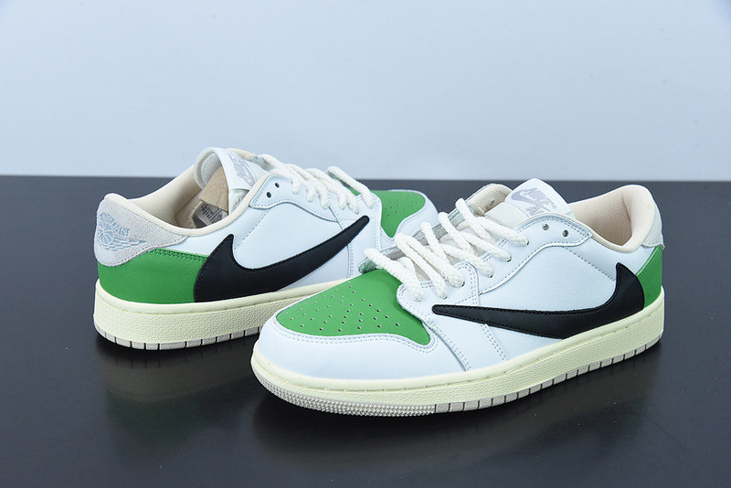 travis scott x fragment x air jordan 1 low white sail dm7866-716