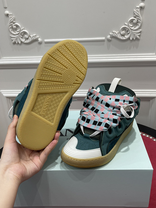 lanvin curb sneaker