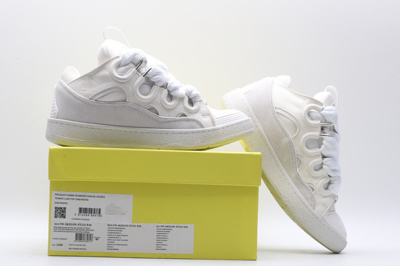 lanvin curb sneaker