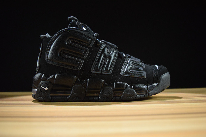 nike air more uptempo "S*p*e" black 515962-001