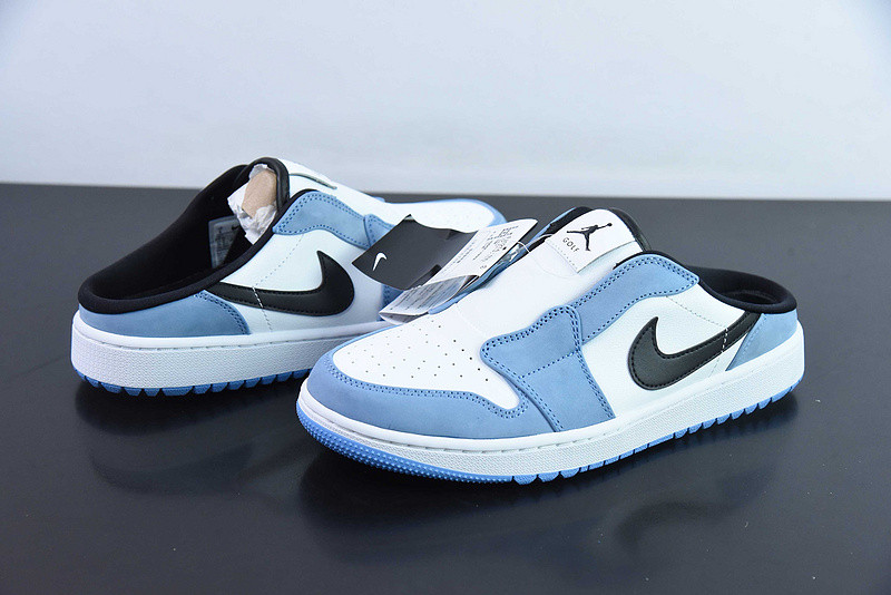 air jordan mule golf "university blue" fj1214-400