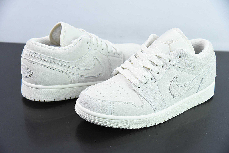 air jordan 1 low se craft "photon dust/grey" fq3055-100