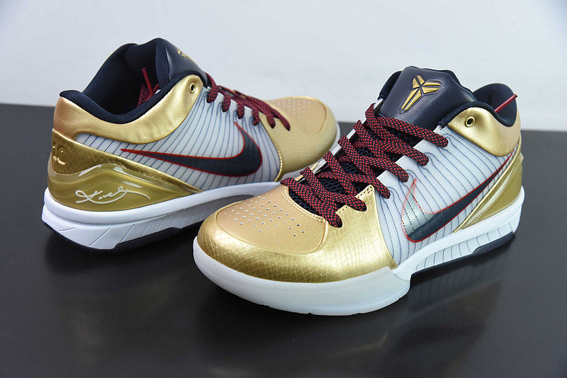 nike kobe 4 protro gold medal fq3544-100