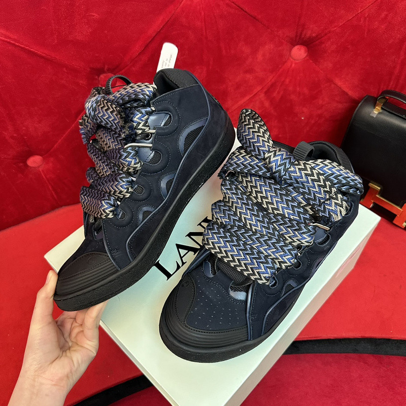 lanvin curb sneaker