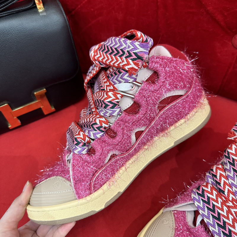 lanvin curb sneaker