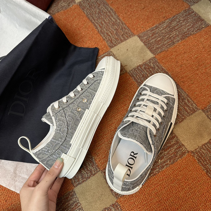 DIO* B23 LOW-TOP SNEAKERS IN OBLIQUE