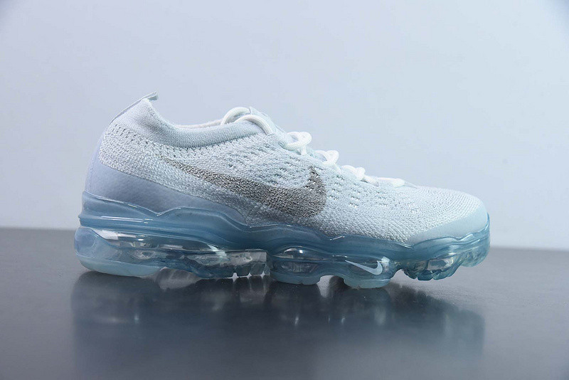 nike vapormax 2023 flyknit pure platinum white dv1678-002