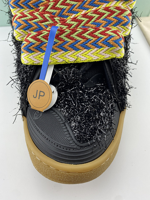 lanvin curb sneaker