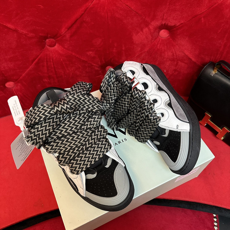lanvin curb sneaker