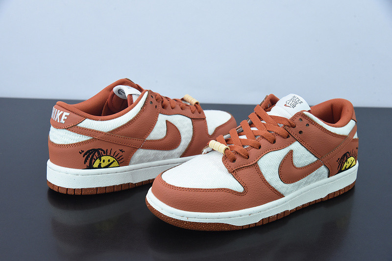 nike dunk low retro sun club burn sunrise dr5475-100